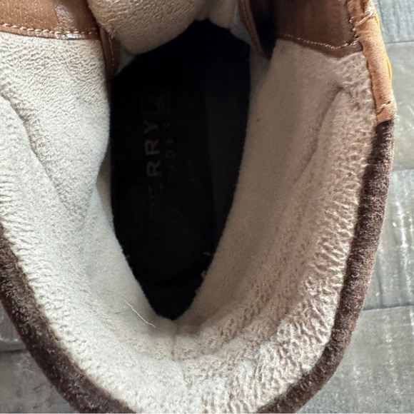 Sperry Men's Avenue Duck Boots - Tan/Brown STS12126 Size 9.5 Outdoor Hiking - Picture 9 of 10